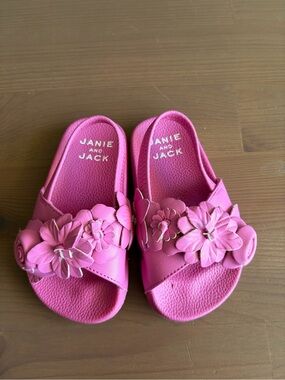 Janie and Jack Pink Floral Pool Slide